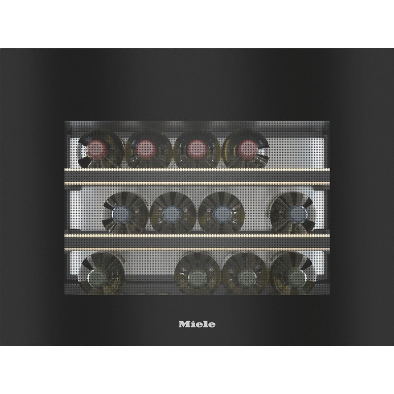 Винен охладител Miele KWT 7112 iG Obsidian Black