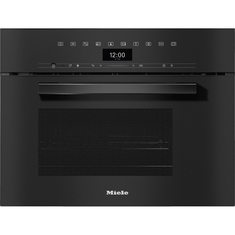 Парна фурна с микровълнова функция Miele DGM 7440 Obsidian Black